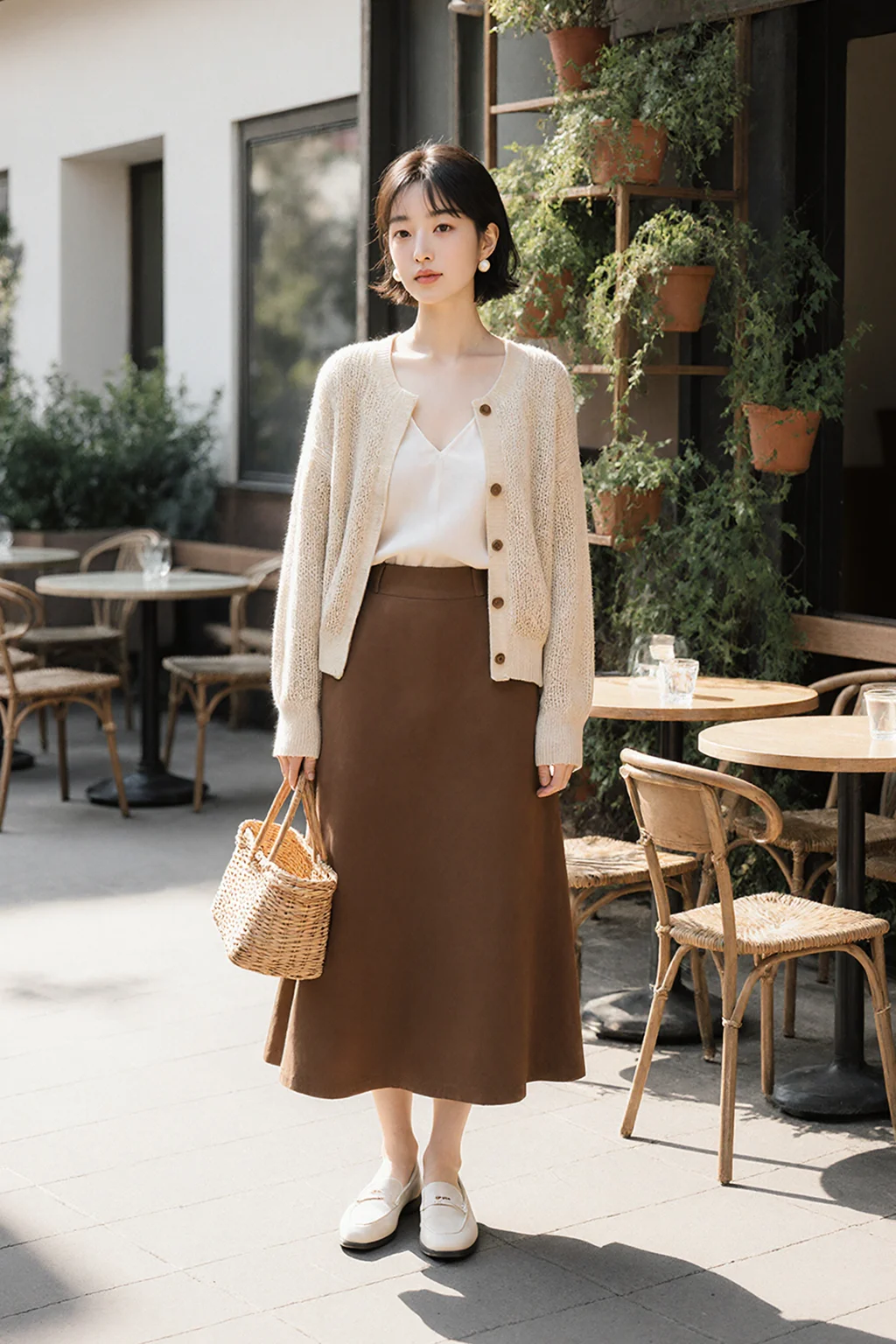 大人可愛い服 40代コーデの完全ガイド｜バランスと質感の秘密