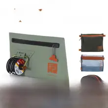 防水トラベルバッグ【気密設計・オイルワックス加工・透明収納】