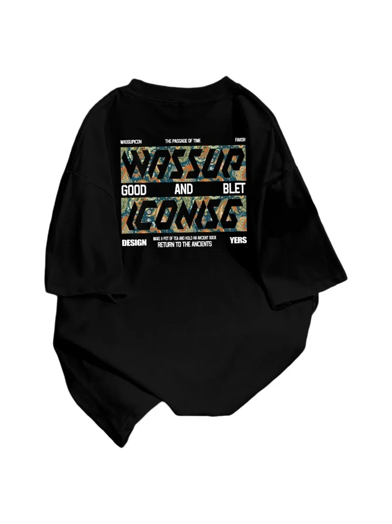 オーバーサイズ半袖Tシャツ：WASSUP ICONの学生向け夏用カジュアルデザインを徹底解説