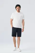 シンプルなデザインの半袖Tシャツ【メンズ・ラウンドネック・夏用】