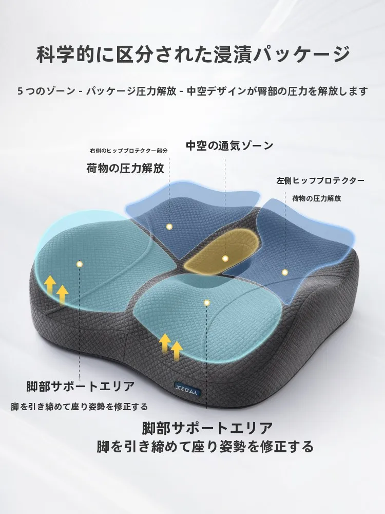 椅子 クッション 腰痛 どう選ぶ？快適に座れるお尻サポートが今、注目されている理由