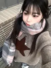 大判チェックストール【極上の柔らかさ・フリンジデザイン・男女兼用】
