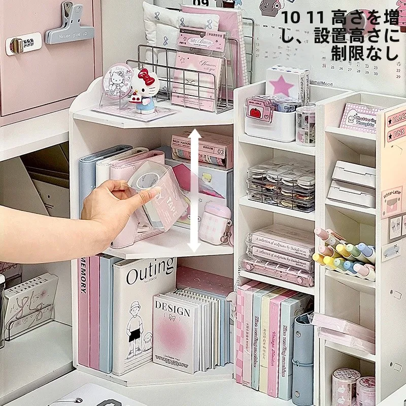 大人用デスクに「おしゃれな収納」をどう入れる？