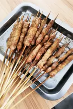 竹製バーベキュー串（70本セット）【屋外用・焼き串道具】