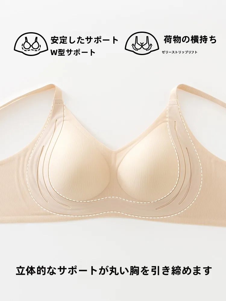 サイドサポート付きブラジャー：下垂防止機能とソフトサポートの実用性を検証