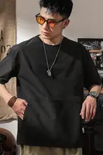 極上の柔らかさのアイスシルク半袖Tシャツ【フィット・クルーネック・大きなポケット】