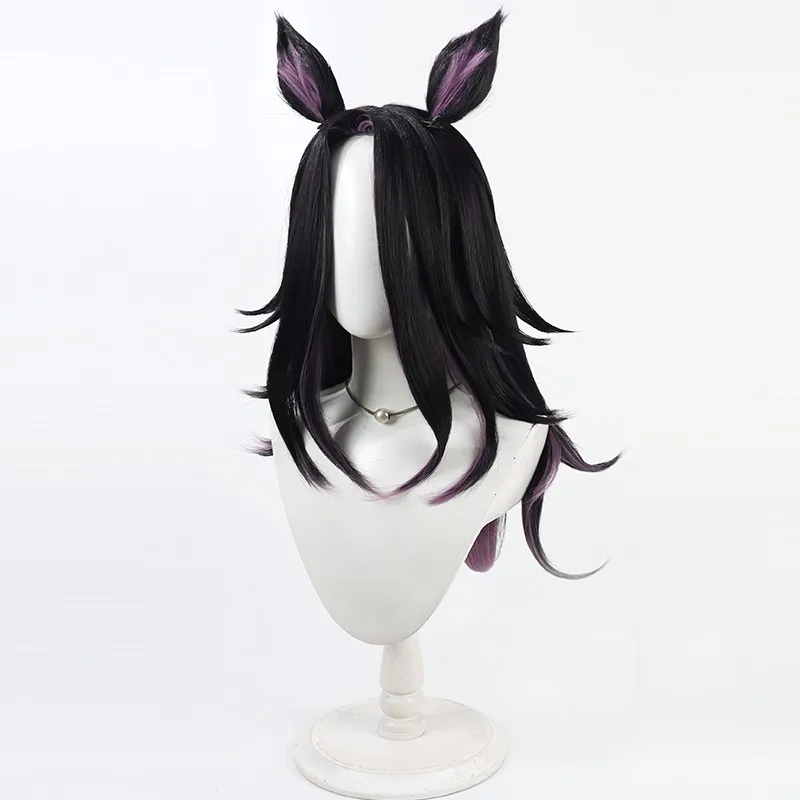 ポニーテール 黒髪向け コスプレウィッグ【耳付き・しっぽ付き・競馬娘風】の実用性と適用シーン
