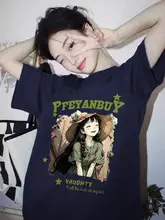 綿100% キャラクター アートプリント 半袖Tシャツ【夏用・ゆったりシルエット】