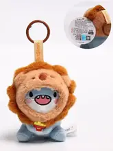 ぬいぐるみ マスコット バッグチャーム ぽっちゃりサメ モコモコ 入学祝い 新学期 プレゼント キッズ ガールズ