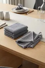 極上の柔らかさの珊瑚絨のキッチン用クロス【多用途・毛飛びしにくい・厚手】