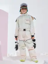 VECTOR 子供用 つなぎ型スキーウェア【暖かさ＆防風防水仕様・男の子女の子兼用】（セットアップ対応）