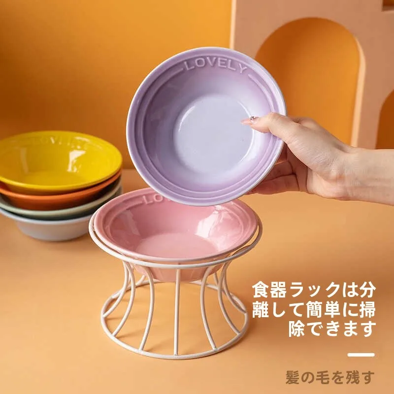 陶製ペット用猫食器：撥水・防倒れ設計と高台タイプの実用性解析