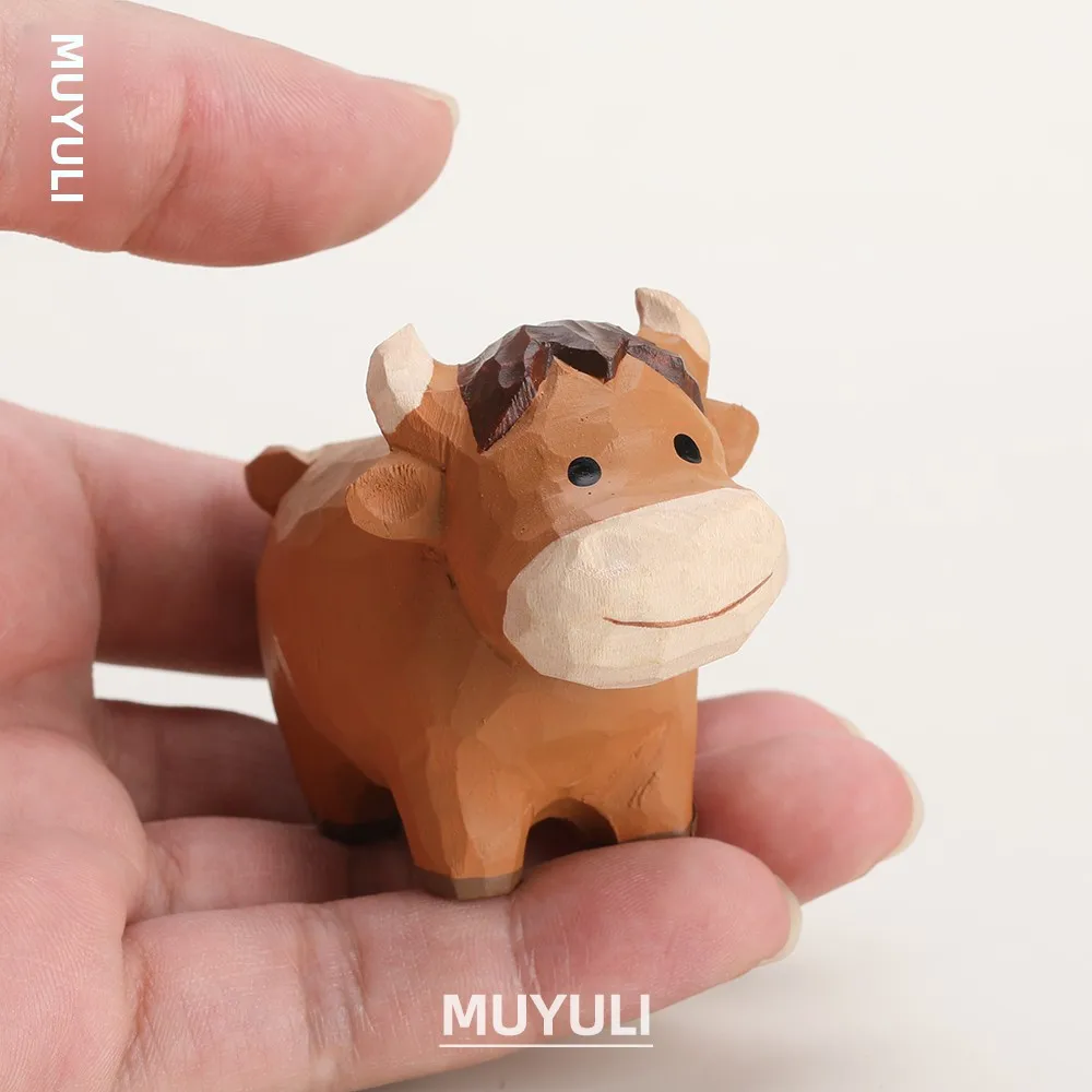 木彫りの熊 アートを選ぶときに迷うなら、この小さな黄牛が救う