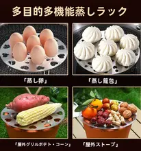 ステンレス製 家庭用高脚蒸し器【多機能・蒸し卵/蒸し野菜用・耐熱設計】