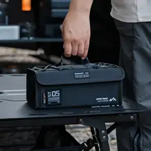 アウトドア用収納バッグ【キャンプ・工具・携帯式ピクニック食器・ハードシェル・小型】