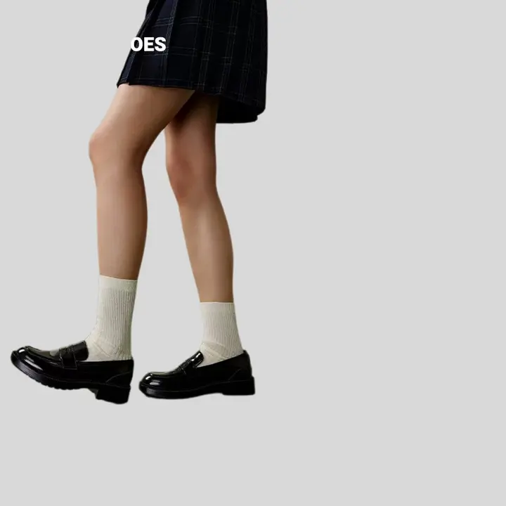 ローファー レディース 厚底 クラシカル ヴィンテージ トラッド ブラック 制服コーデ 「Toomanyshoes」