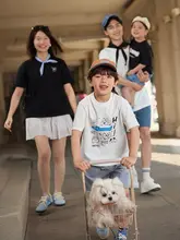 キッズ用ミニTシャツ【夏用・親子コーデ・家族向け】（セットアップ対応）