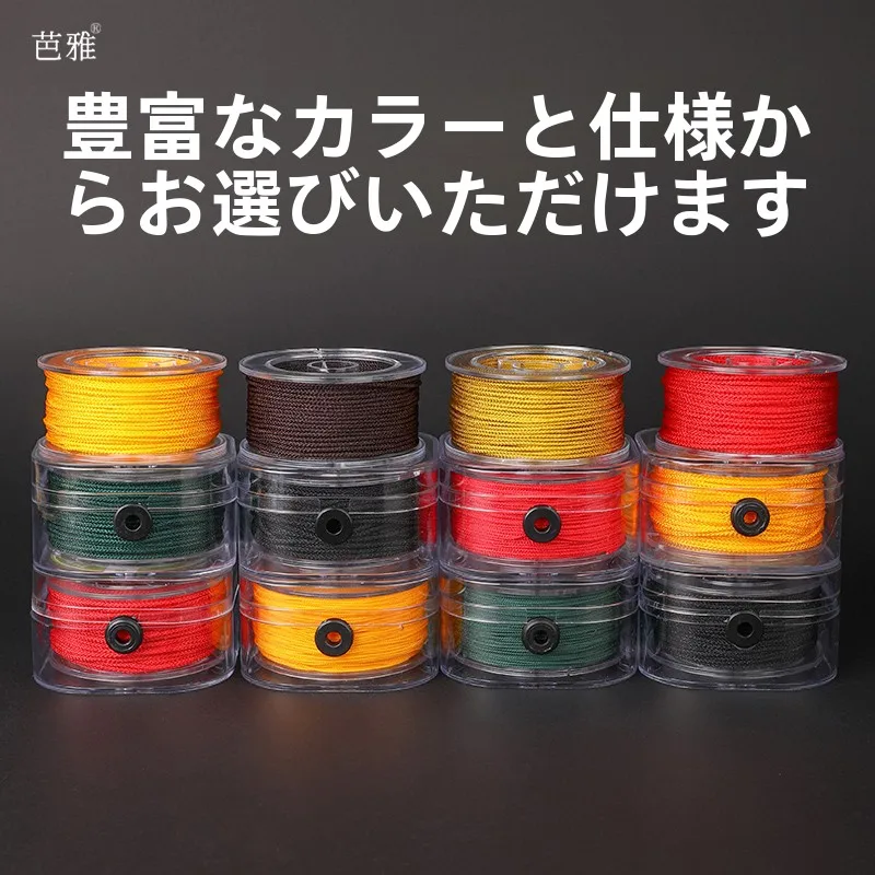 耐久性のあるビーズ用手編みコード【無弾力・玉用・マンボウライン】の実際の使い方と性能解析