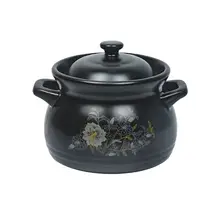 高温対応の陶器製煮込み鍋【電磁炉・ガス火使用可・スープ・お粥にも最適】