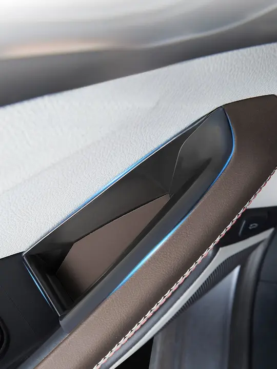 車用ドアアームレスト収納ボックス【比亚迪秦PLUS専用・インテリアアクセサリー】