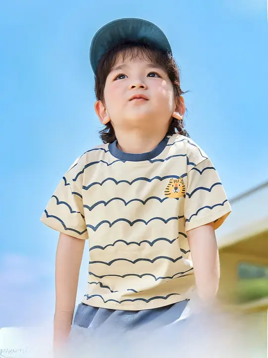 男の子用半袖Tシャツ【夏用・コットン製・軽量・子供用】