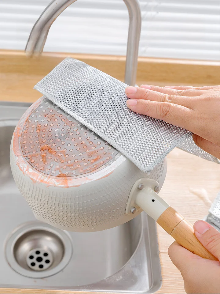 クリーンクロス 多用途 キッチン用品 ステンレススチール