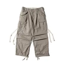 アウトドア対応のルーズフィットカーゴパンツ【機能性素材・ワイドシルエット】