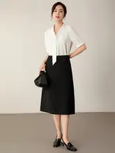 女性用職業スーツ【夏用・スカート・面接・シャツ・大学生向け】（セットアップ対応）