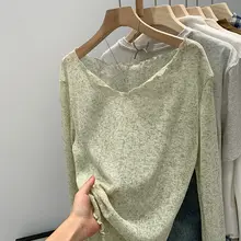 幅広いスタイルに合う！アイスシルクVネックカーディガン【春夏用・防寒・軽量】