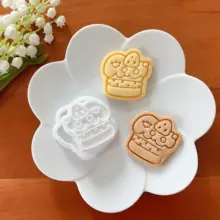 いちご ケーキクッキー 型 創造的な アフタヌーンティー クッキー ベーキングツール フォンダン DIY モールド