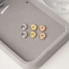 18Kゴールドメッキ スタッフ用イヤーキャップ【飛行型・落下防止・ユニバーサルデザイン】