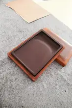 端渓石制作 七寸四角硯【実用的・高品質・シンプルデザイン】