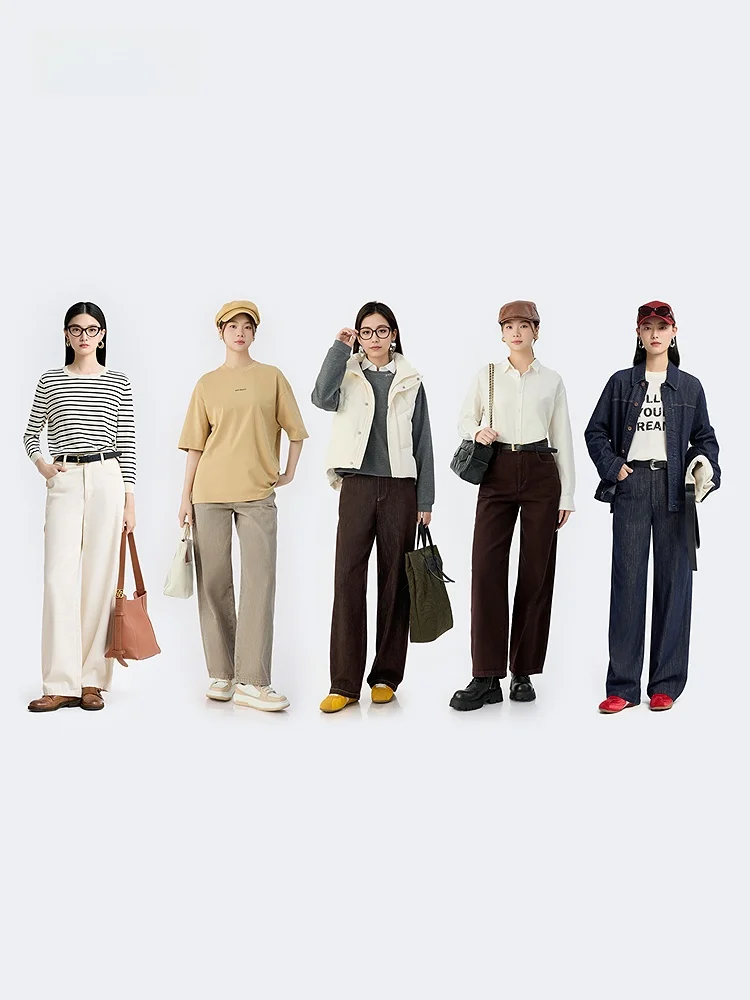 デニム風パンツ  レディースの着心地とシーン別使い方