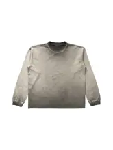 ウォッシュ加工の長袖Tシャツ【極上の柔らかさ・クリエイティブデザイン】