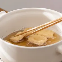 箸 家庭用 焦げ目のあるブナ木 高温耐性 火傷防止 ラーメン使用に適しています