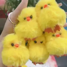 かわいい小さなアヒルのぬいぐるみバッグチャーム【クリエイティブ・春学期シーズン用】