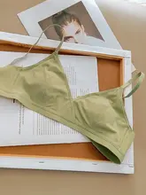 超薄型 ノンワイヤー ブラジャー【透湿・三角カップ・スウィートスタイル】