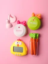 可愛い猫型マグネットタイマー【多機能・電子式・冷蔵庫用】