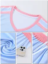 子供用速乾スポーツTシャツ2点セット【通気性・バスケットボール・練習用】