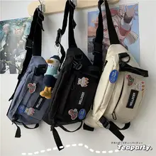 スポーツ チェスト バッグ 男性用 ヴィンテージ 汎用 ショルダーバッグ