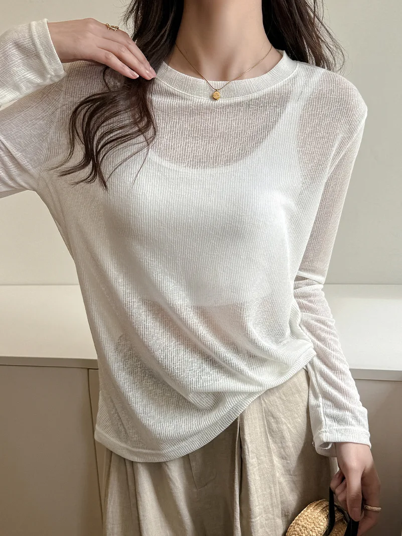 猫デザインの氷丝素材長袖Tシャツ：UVカット機能と通勤シーンでの実用性を徹底解説