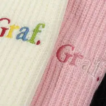 刺繍入りストライプデザイン アメリカンスタイルポロニットセーター【春用・短袖・翻领】