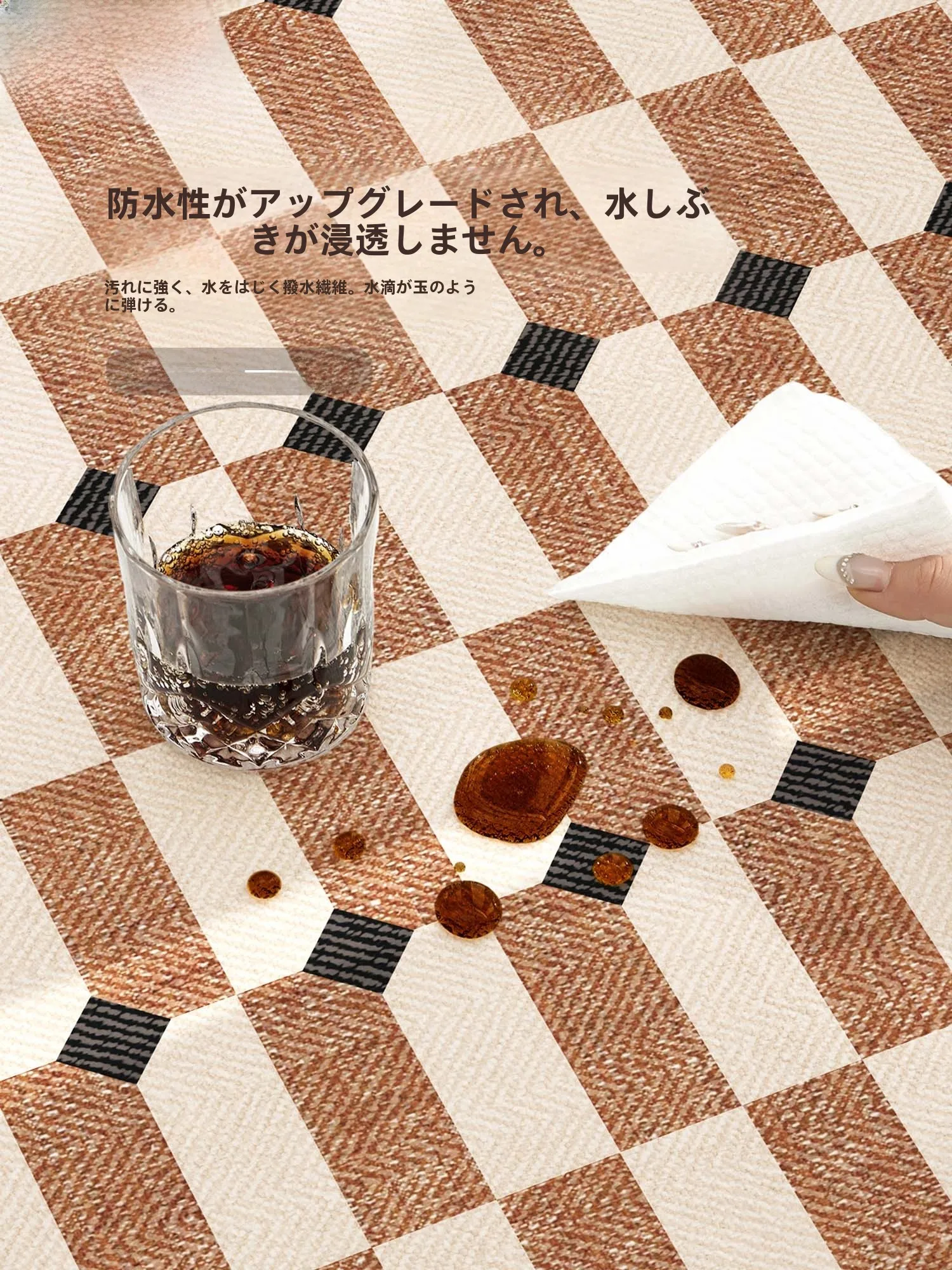 レトロデザインのリビングカーペット：南洋風の中古風スタイルで空間を彩る