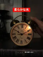 時計 静音 家庭用 リビング アンティーク アメリカン デスクトップ