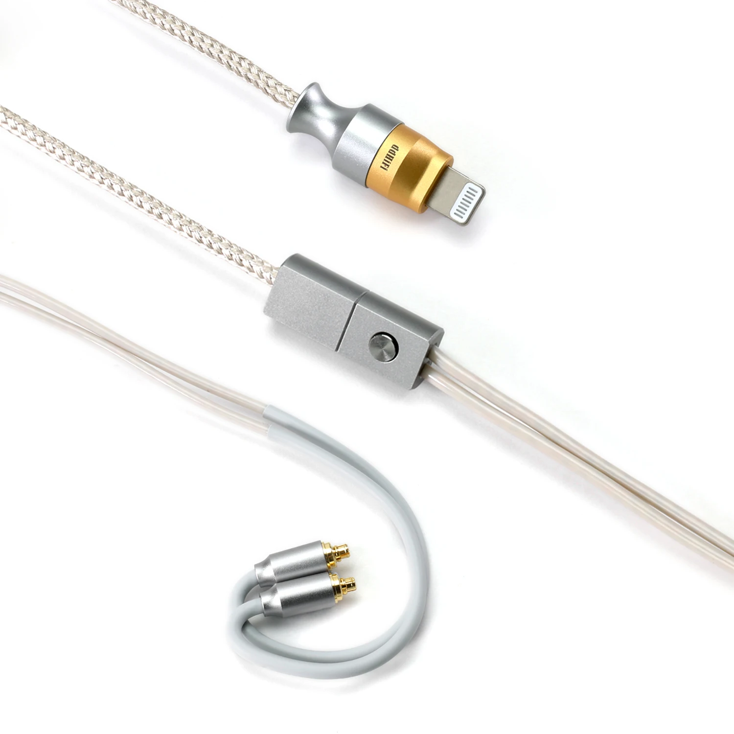 Apple Lightning対応ヘッドフォンケーブルM110A：線控マイク付きの極上の柔らかさと実用性
