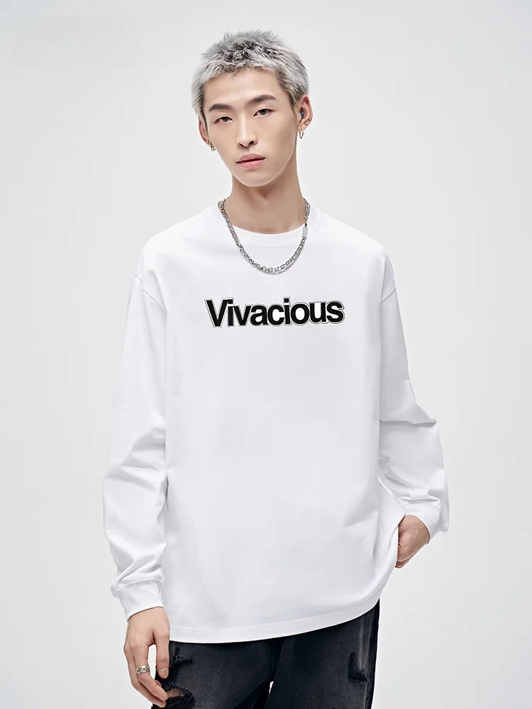 山小川 カートゥーンデザイン メンズ長袖Tシャツ：秋期日常着用の親肤性とデザインバリエーションを解説