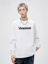 カートゥーンデザイン メンズ長袖Tシャツ【コットン・秋用・インナー】