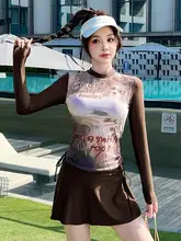 美しいデザインの大きいサイズ水着【体型カバー・女性用】