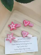 ピンクのドーパミンファッションラブヘアピン