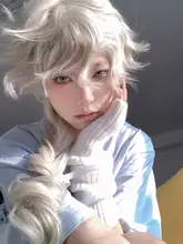 リアルショートカールウィッグ【男女兼用・フルヘッド・ロリータ風・欧風デザイン】